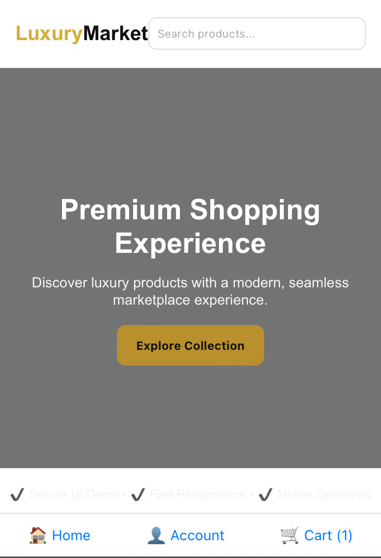 E-commerce Website